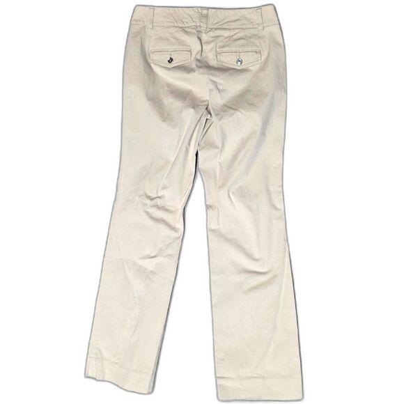 White House Black Market Bootcut Khaki Dress Pants Size 4 - Picture 4 of 5